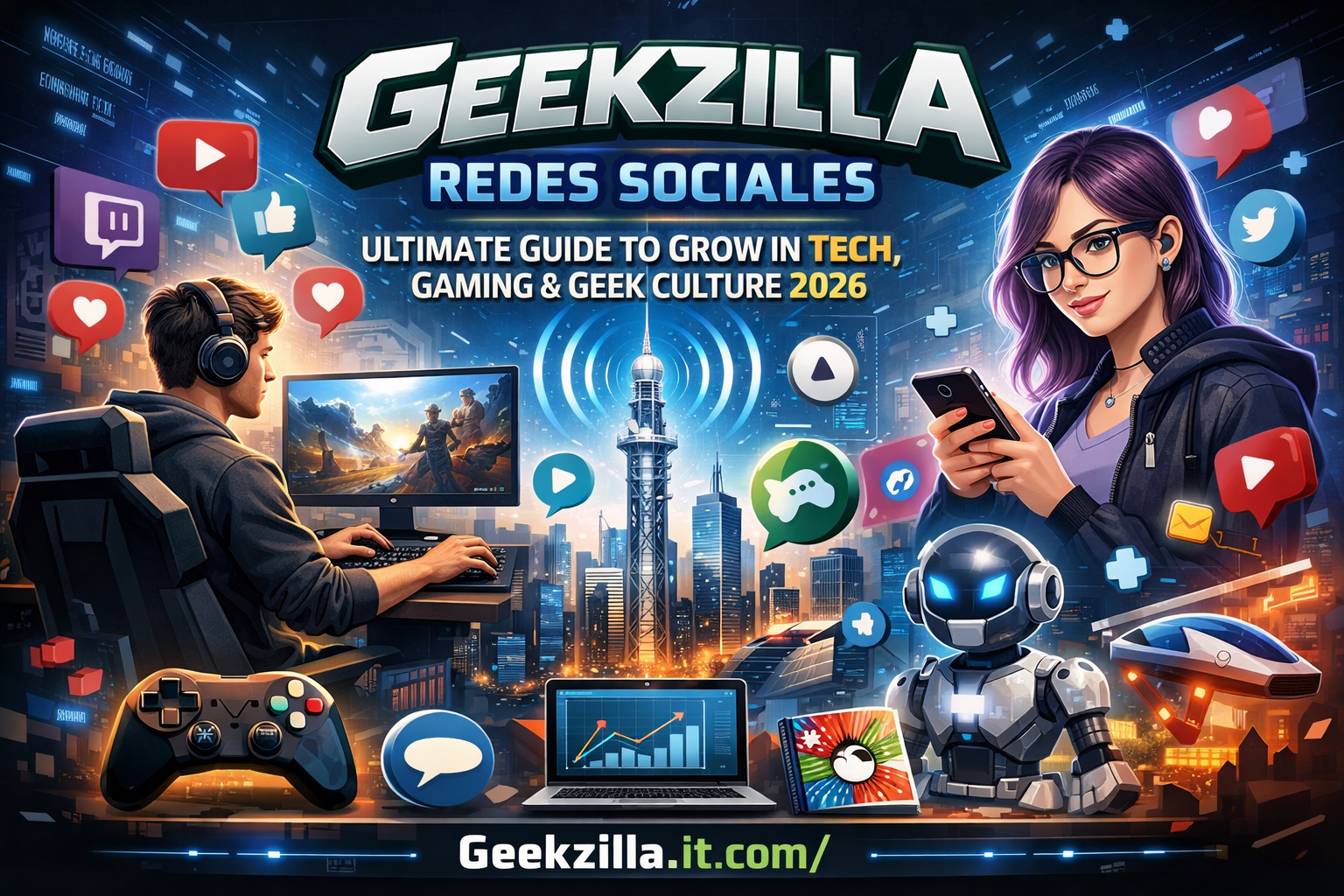 geekzilla redes sociales